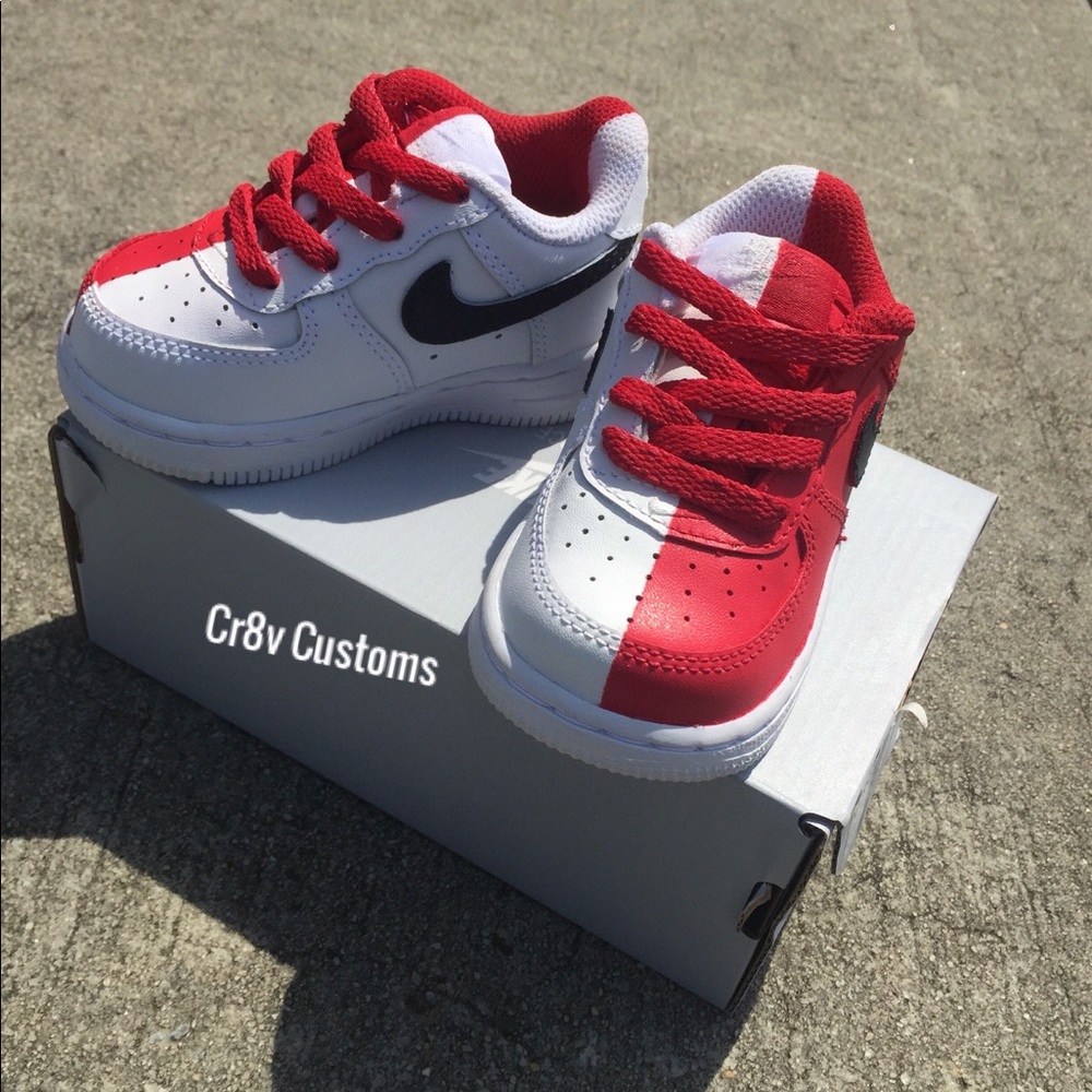 Custom Half & Half Air Force 1s